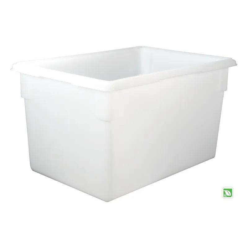 Food Storage Box 18X26X15 IN White HDPE Food Safe 6/Case