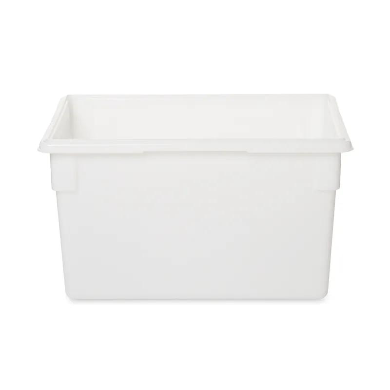 Food Storage Box 18X26X15 IN White HDPE Food Safe 6/Case