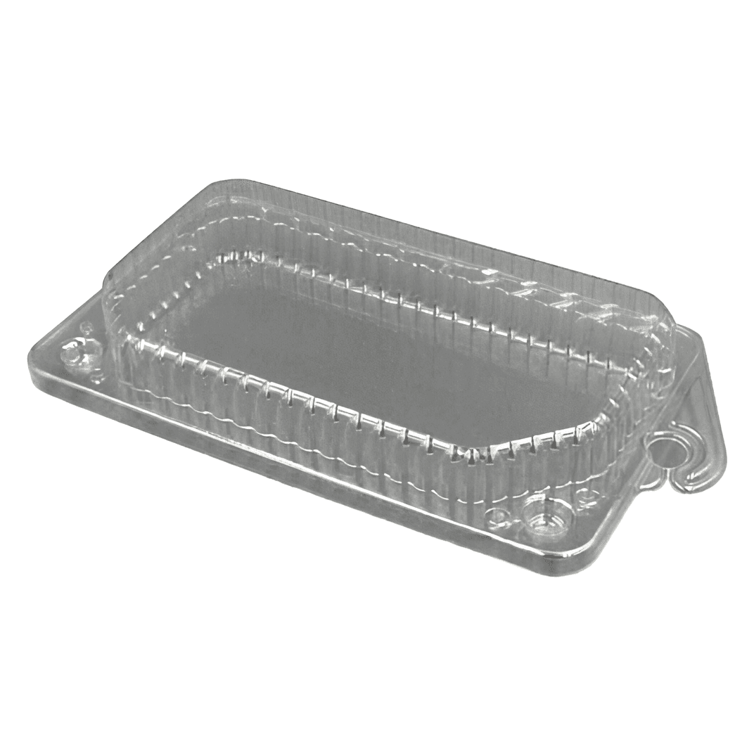 Herb Produce Tray Hinged 6.25X4X1 IN OPS Clear 600/Case