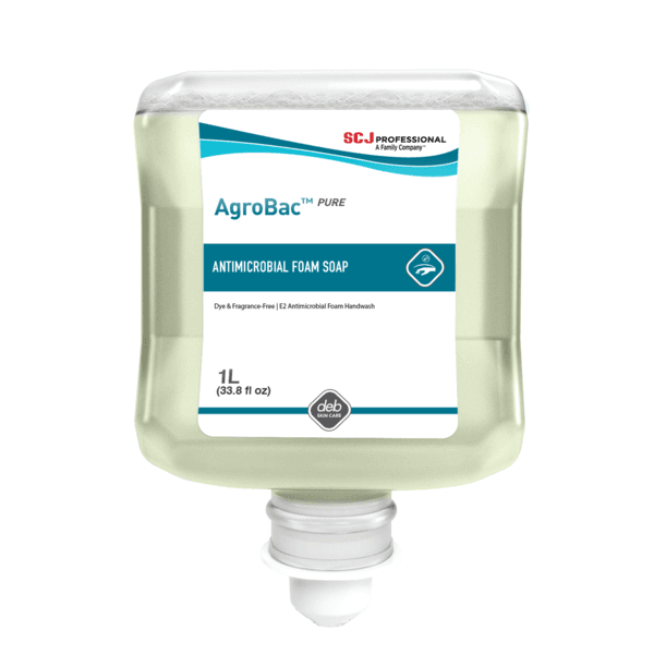 AgroBac Hand Soap Foam Green Tip 6/Case