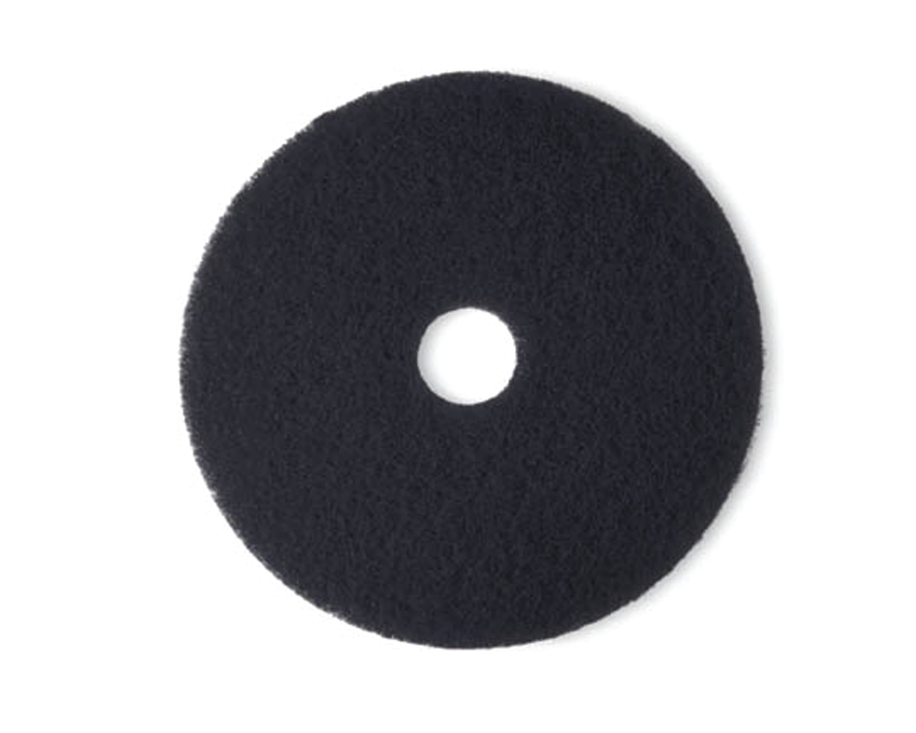 3M™ Scotch-Brite™ 7300 Stripping Pad 20 IN Black Nylon 175-600 RPM Center Hole 5/Case