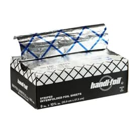 Foil Sheets 9X10.75 IN Aluminum Blue Interfold 3000/Case