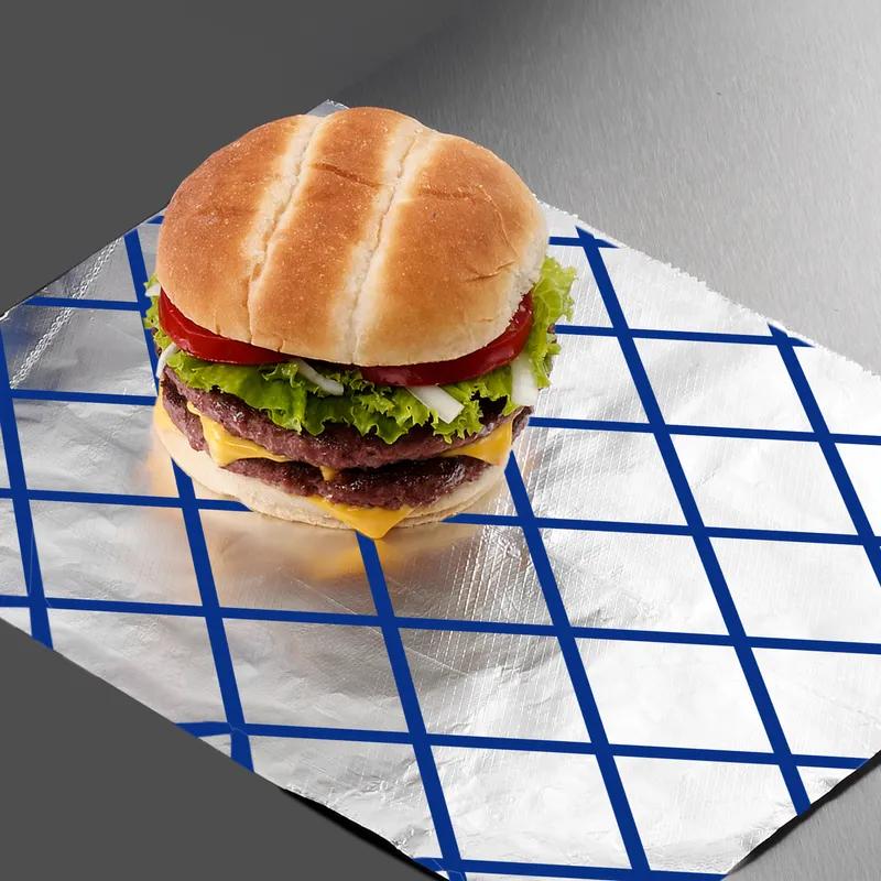 Foil Sheets 9X10.75 IN Aluminum Blue Interfold 3000/Case