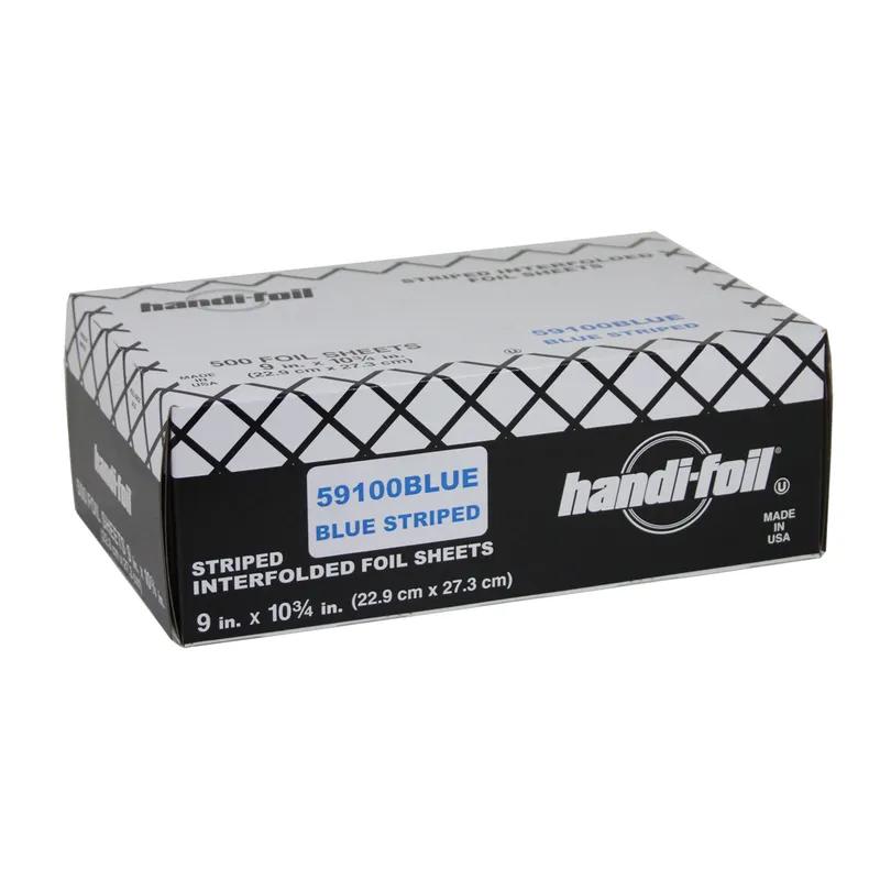 Foil Sheets 9X10.75 IN Aluminum Blue Interfold 3000/Case