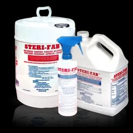 Steri-Fab® One-Step Disinfectant 1 GAL Multi Surface RTU Germicidal Mildewcidal Bactericidal Insecticidal 4/Case
