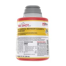 TruShot 2.0® Marine Restroom Cleaner One-Step Disinfectant 10 FLOZ Multi Surface Concentrate Bactericidal 4/Case