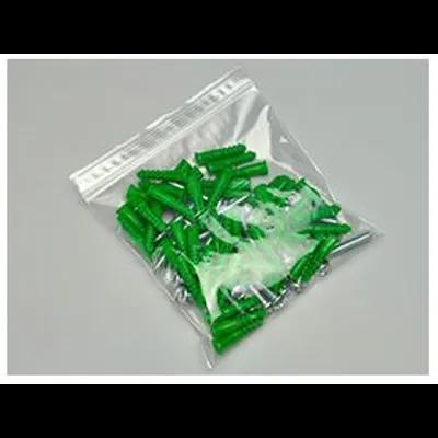 Clear Line Bag 6X10 IN LDPE 2MIL Clear With Zip Seal Closure FDA Compliant Reclosable 1000/Case