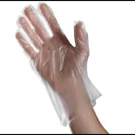 Ambitex® Gloves XL Clear Embossed PE Disposable 500 Count/Pack 20 Packs/Case 1000 Count/Case
