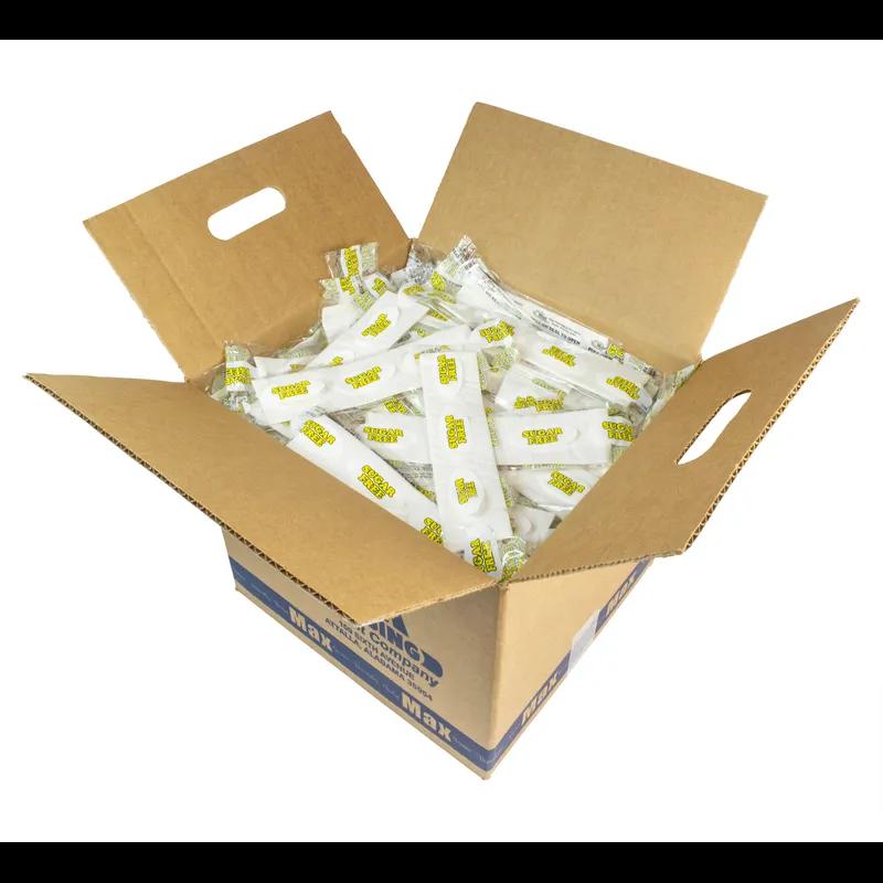 6PC Hospitality Kit Yellow With Flex Straw 13X17 Napkin 2 Sugar Substitutes Salt Pepper 250/Case