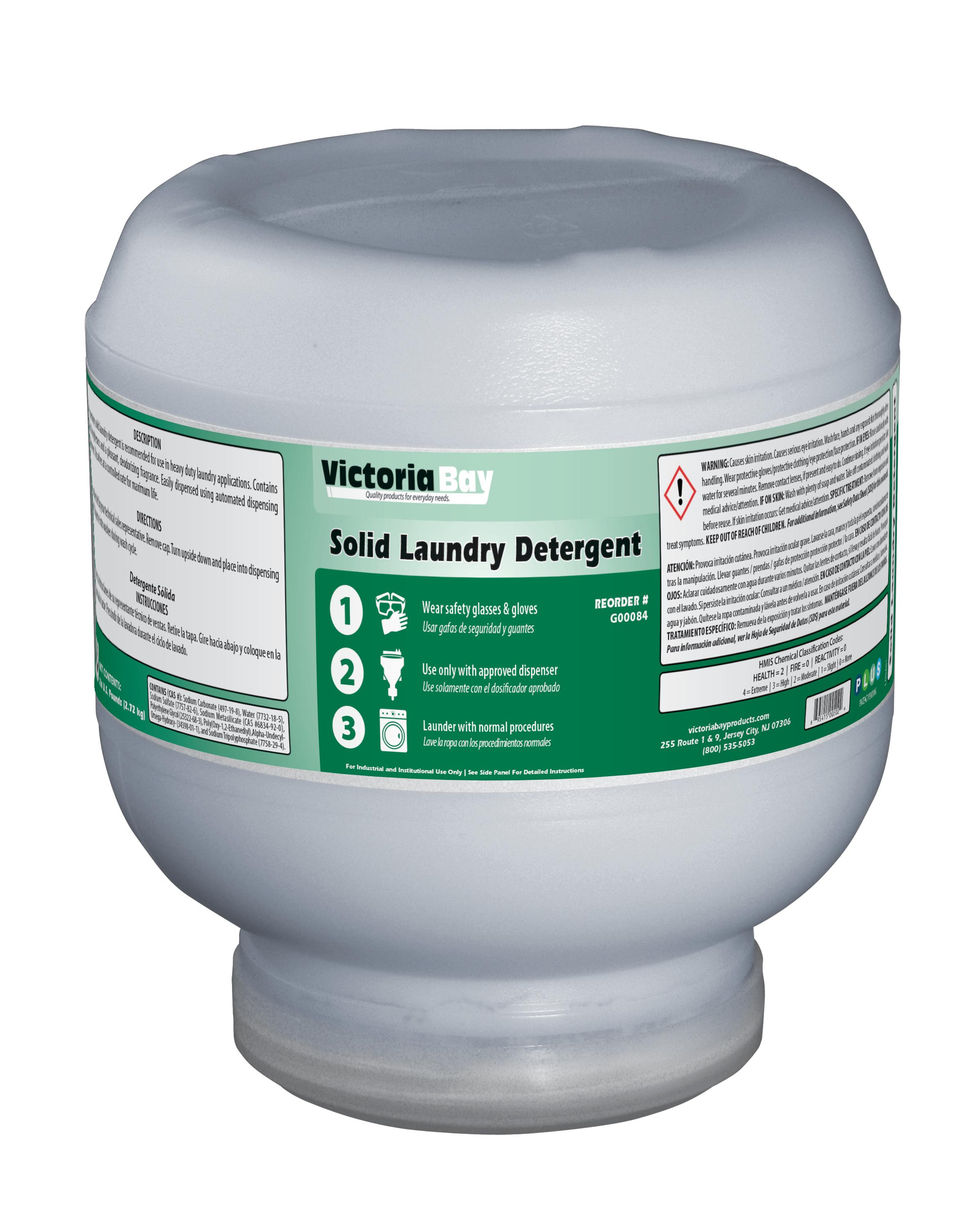 Victoria Bay Solid Laundry Detergent 6 LB 1/Case