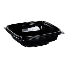 Polar Pak® Bowl 8 OZ PET Black Square 500/Case