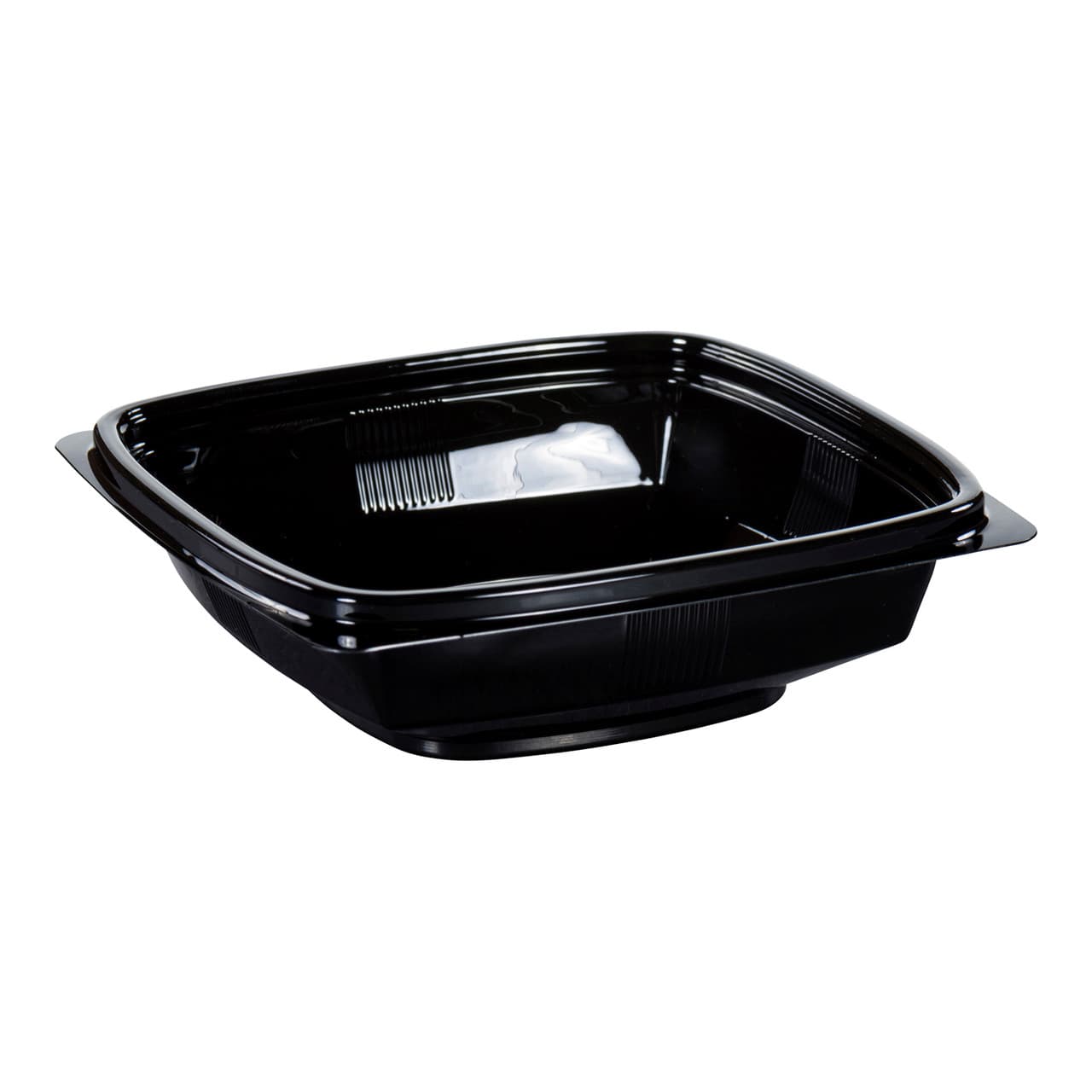 Polar Pak® Bowl 8 OZ PET Black Square 500/Case