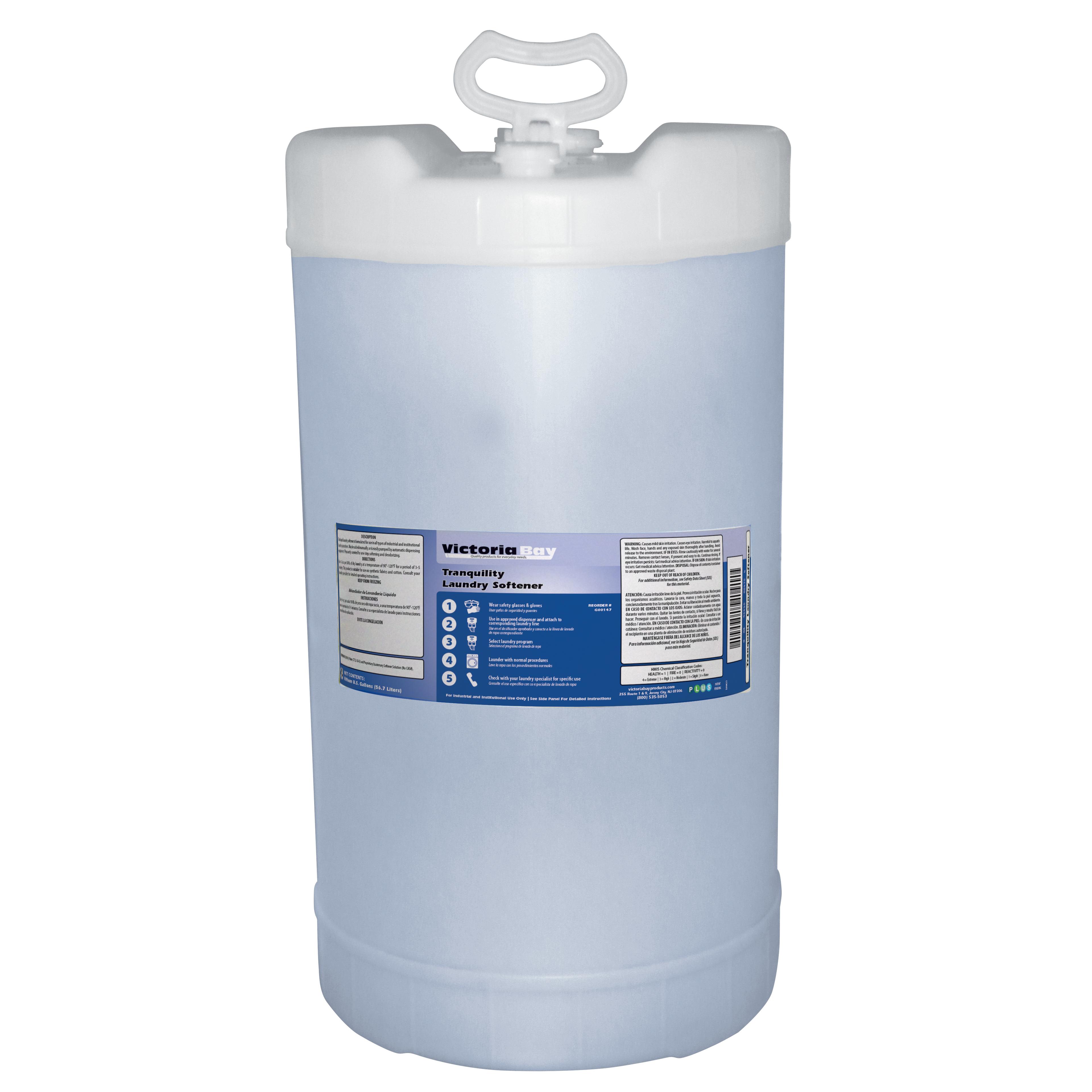 Victoria Bay Tranquility Laundry Softener 15 GAL 1/Drum