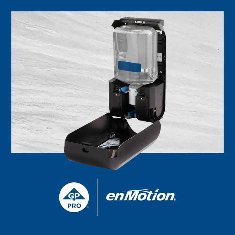 enMotion® Hand Sanitizer Gel 1000 mL Unscented Fragrance Free Clear Dye Free E3 Rated 2/Case