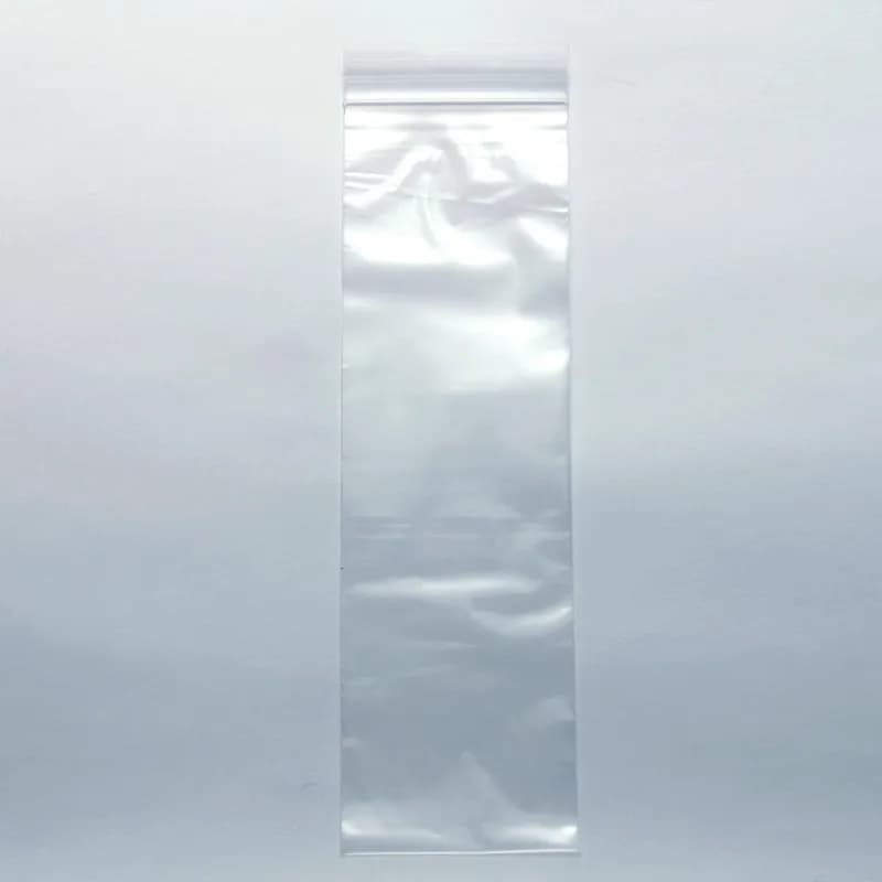 Infuser Syringe Remote Control Bag 3X10 IN LDPE 1.5MIL Clear With Zip Seal Closure FDA Compliant Reclosable 3000/Case