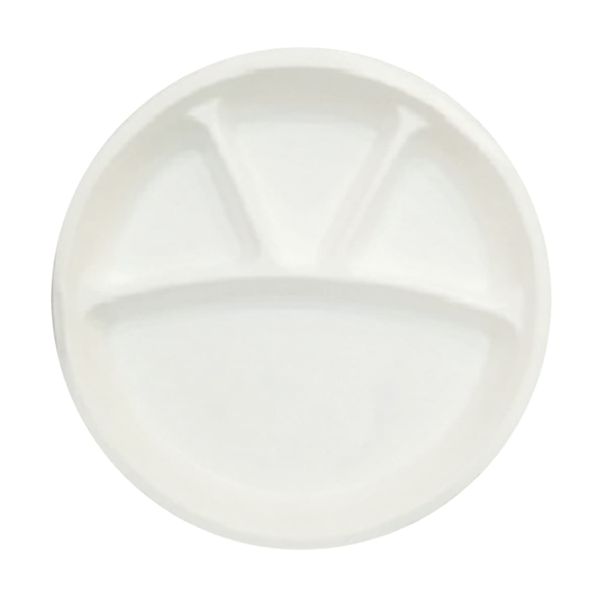 Plate 11 IN 4 Compartment Sugarcane 500/Case