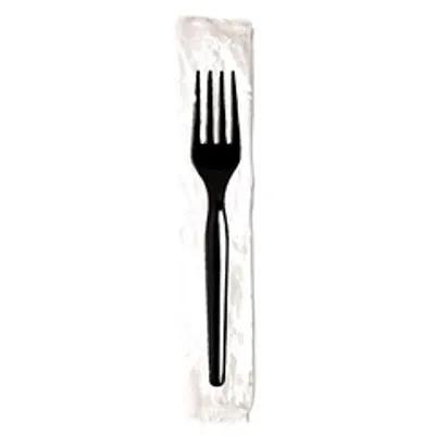 Fork PS Black Heavy Duty Individually Wrapped 1000/Case