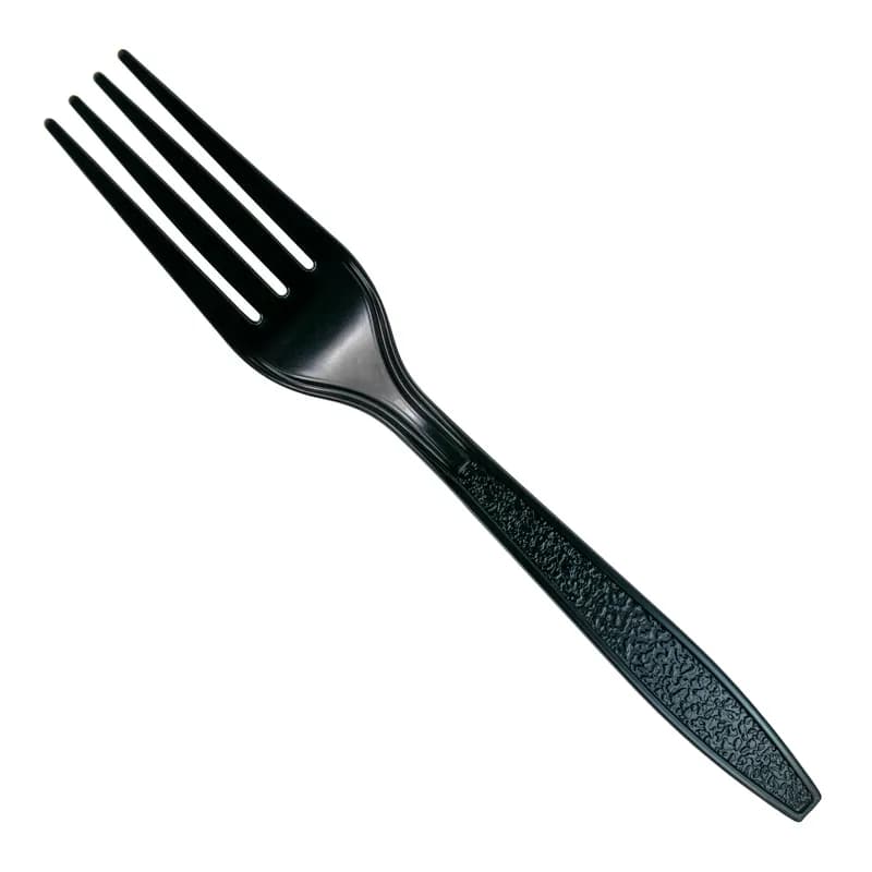 Fork PS Black Heavy Duty Individually Wrapped 1000/Case