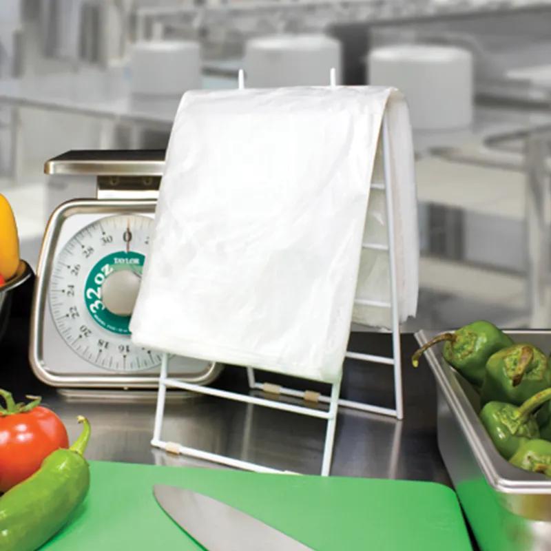 Tuffgards® Sandwich Bag 6.5X7 IN HDPE Clear With Flip Top Closure Saddlepack 2000/Case