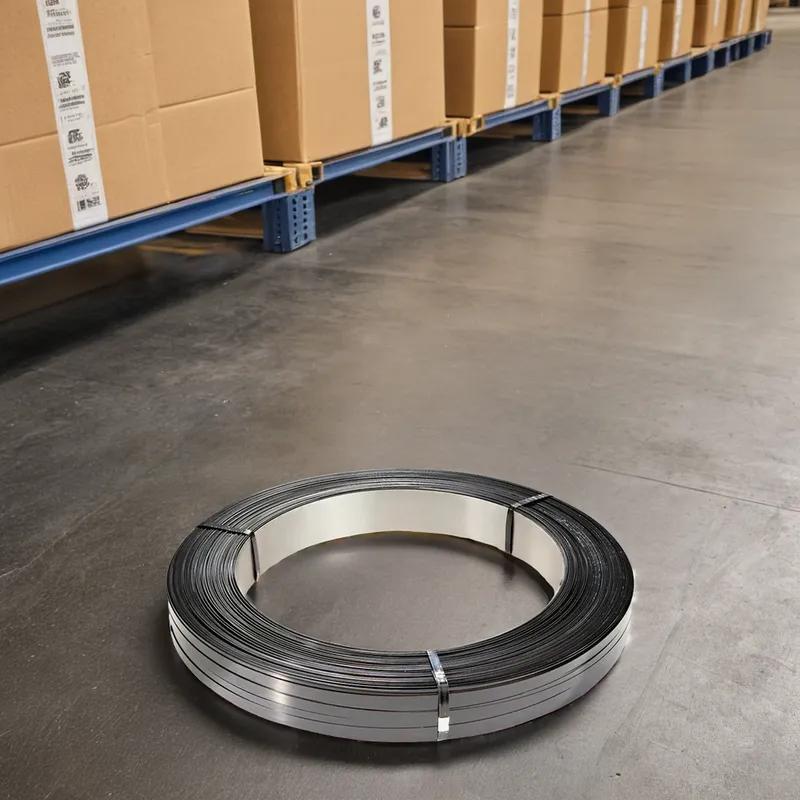 Strapping 0.375IN X16000FT Black PP 225LB With 8 IN Core Diameter 1/Each