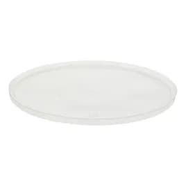 Lid Flat 9.8X0.42 IN PET Clear Round For Container 200/Case