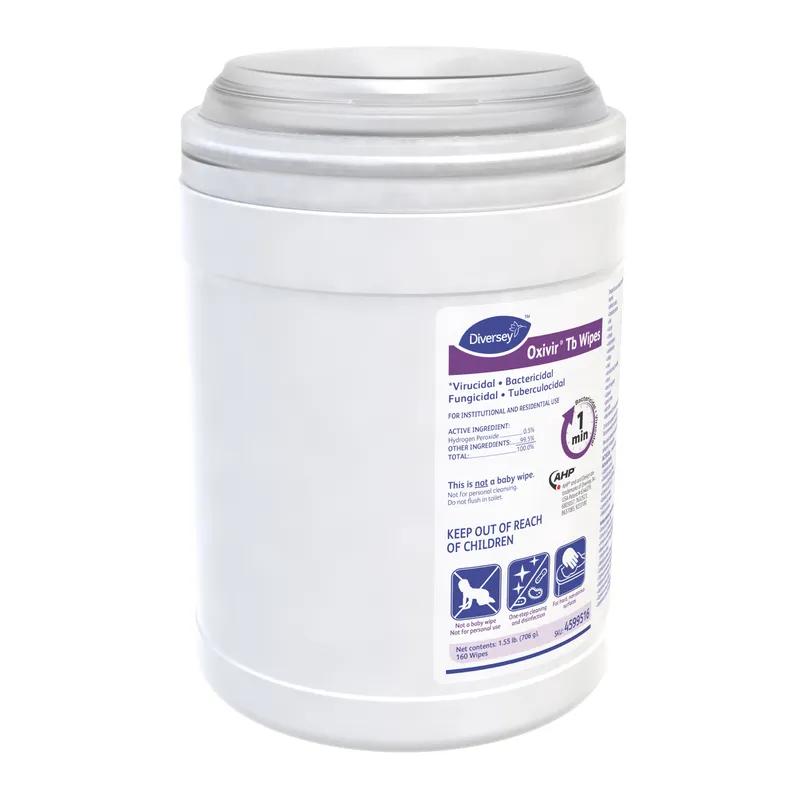 Oxivir® Tb Cherry Almond One-Step Disinfectant Wipe Accelerated Hydrogen Peroxide (AHP®)160 Count/Pack 12 Packs/Case