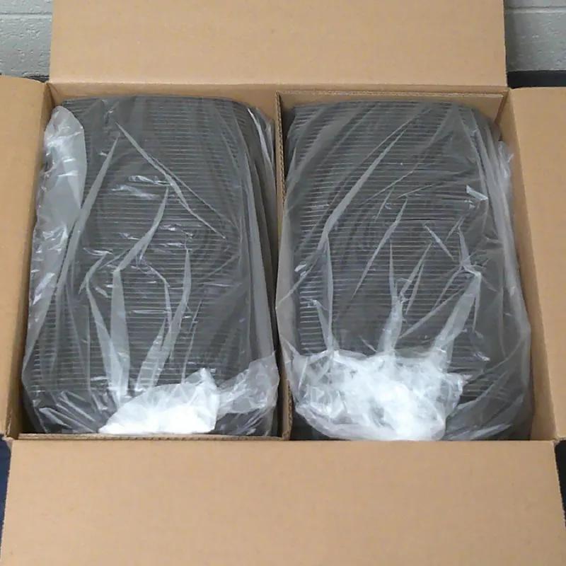 Take-Out Container Base Medium (MED) 24 OZ 9X6 IN PP Black Rectangle Microwave Safe 252/Case
