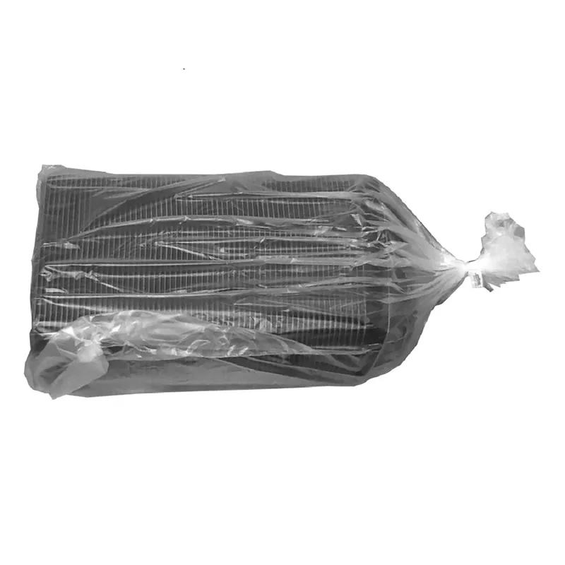 Take-Out Container Base Medium (MED) 24 OZ 9X6 IN PP Black Rectangle Microwave Safe 252/Case