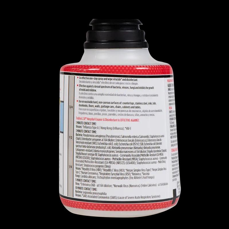 TruShot 2.0® Unscented One-Step Disinfectant 10 FLOZ Multi Surface Concentrate Virucidal 4/Case