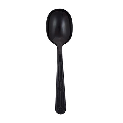Soup Spoon PS Black Heavyweight 1000/Case