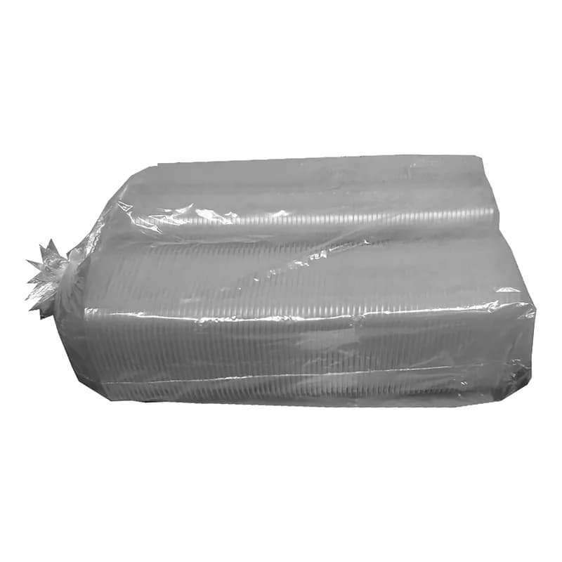 Take-Out Container Hinged With Dome Lid 6X6 IN PP Clear Square Anti-Fog 300/Case