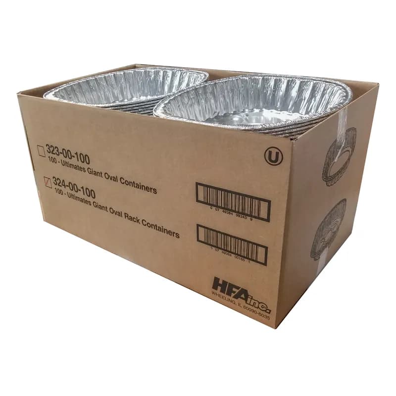 Roasted Turkey Roaster Large (LG) 17.6875X14.4375 IN Aluminum Oval 25/Case