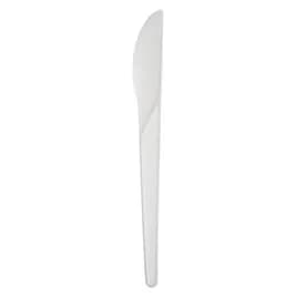 Plantware® Knife 6 IN PLA White Individually Wrapped 1000/Case
