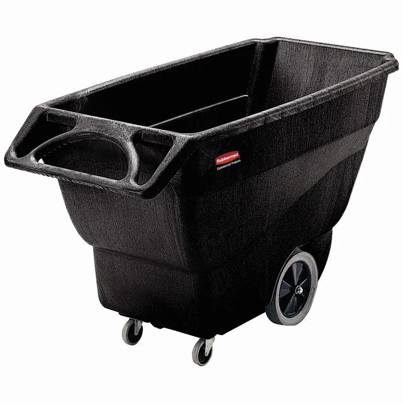 Utility Tilt Truck 64.5X30.25X38 IN 0.75 Cubic Yard 600 LB Black Structural Foam 1/Each