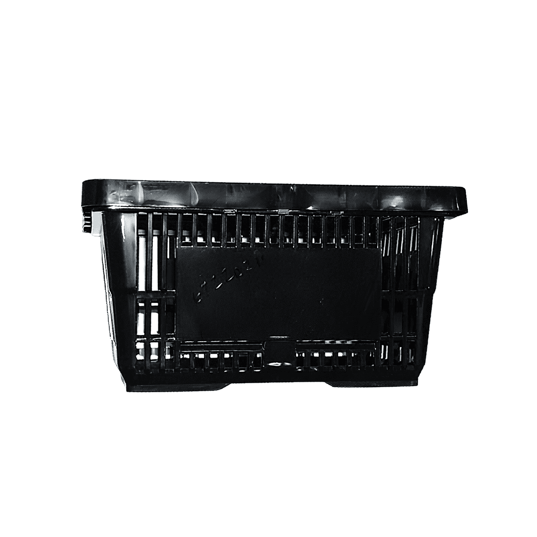 Shopping Basket Black No Logo Handheld 6 Gallon 12/Case