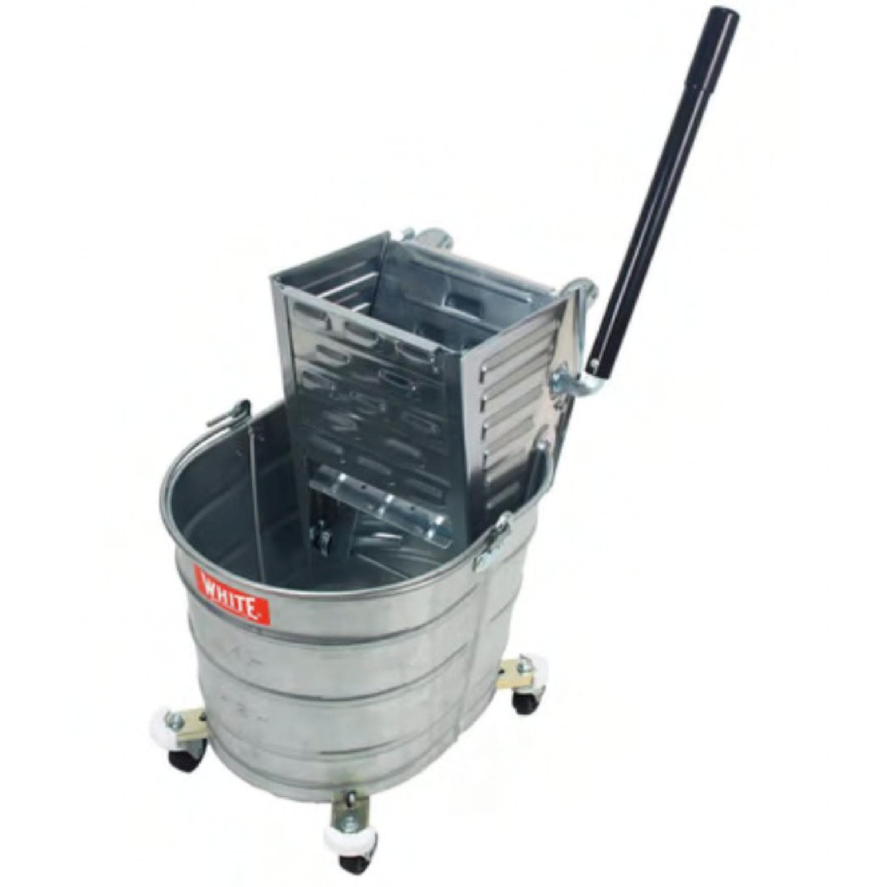 Mop Bucket & Wringer 26 QT Metal 1/Case