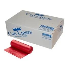 Hospi-Tuff® Biohazard Bag 24X24 IN 7-10 GAL Red HDPE 11MIC Coreless 1000/Case