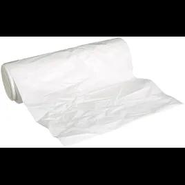 Can Liner 39.5X55 IN 55 GAL White LLDPE 1.1MIL Coreless 100/Case