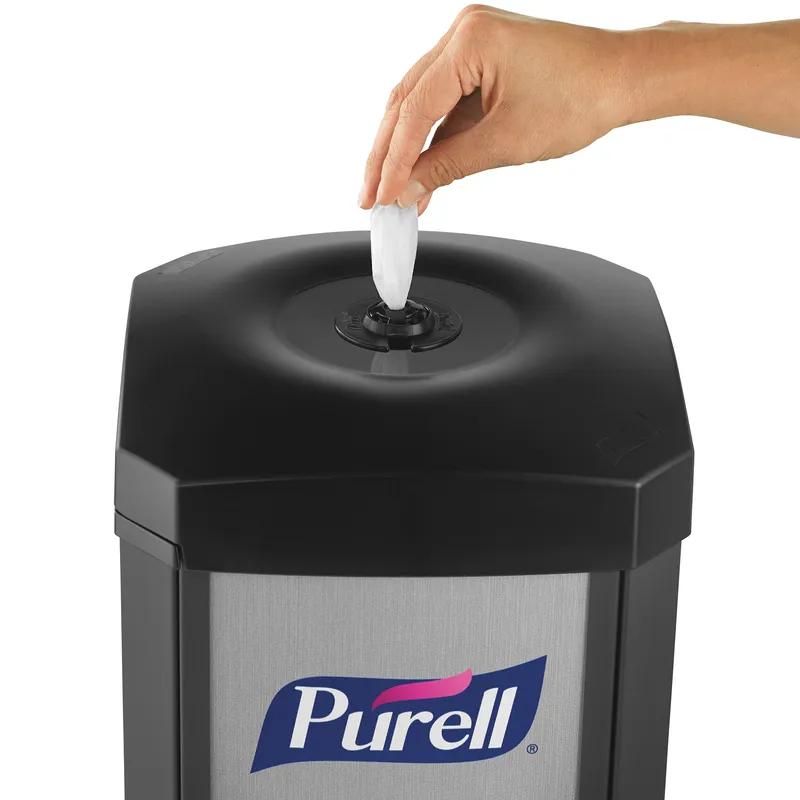 Purell® DS360 Hand Sanitizer Dispenser Wipe 15.5X15.5X39.6 IN Floor Stand High Capacity 1/Each