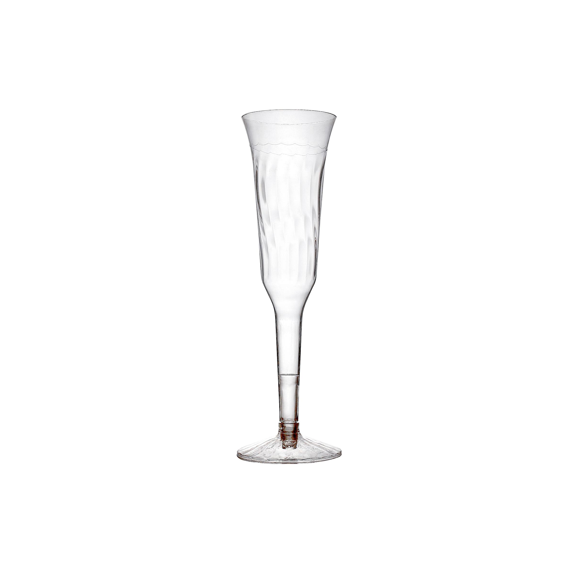 Flairware Cup Champagne Flute 5 OZ PS Clear 120/Case