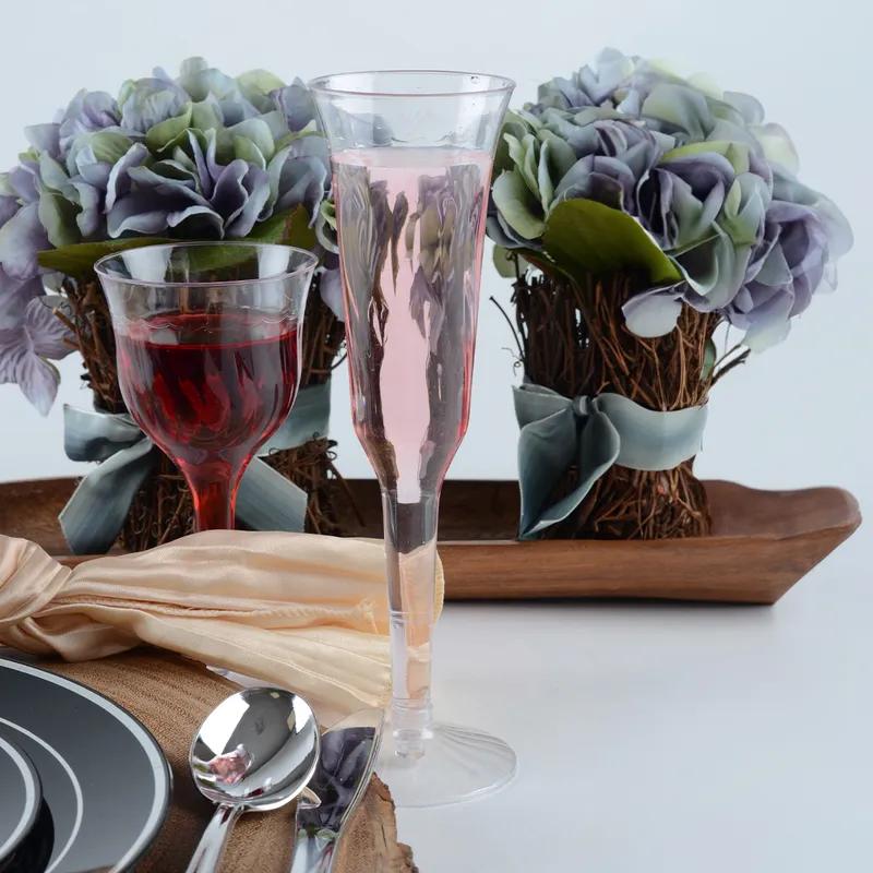 Flairware Cup Champagne Flute 5 OZ PS Clear 120/Case