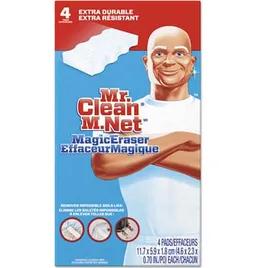 Mr. Clean® Magic Eraser Scrub Sponge 4.6X2.4 IN Melamine White Extra Durable 8/Carton