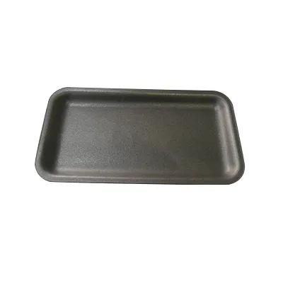 Dyne-A-Pak 5S/35 Meat Tray 10.3125X4.4375X0.5 IN Polystyrene Foam Black 500/Case