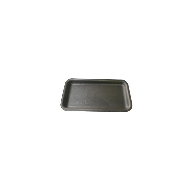 Dyne-A-Pak 5S/35 Meat Tray 10.3125X4.4375X0.5 IN Polystyrene Foam Black 500/Case
