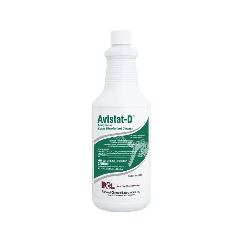 Avistat-D® Floral Citrus One-Step Disinfectant 32 FLOZ Multi Surface RTU Quat 1/Case