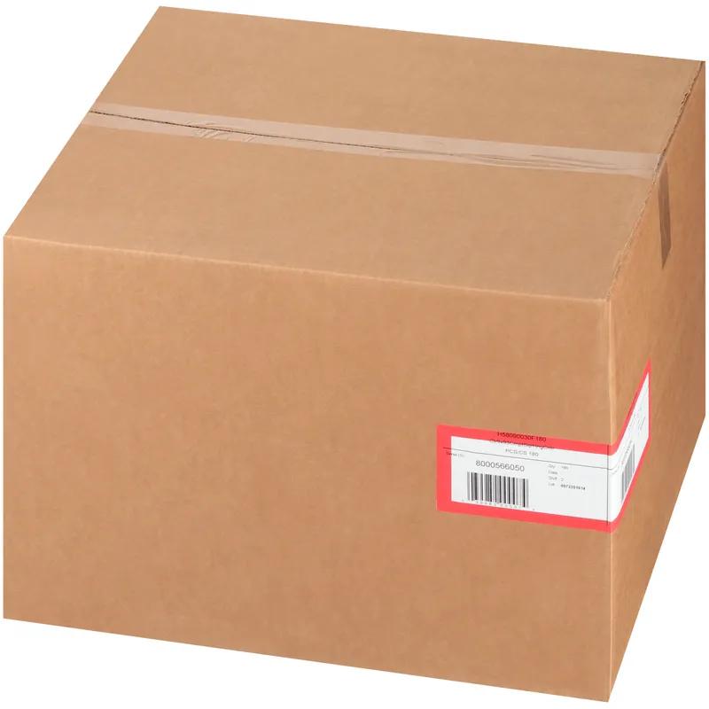 Take-Out Container Hinged With Dome Lid 9X9 IN 3 Compartment PP Clear Square 180/Case
