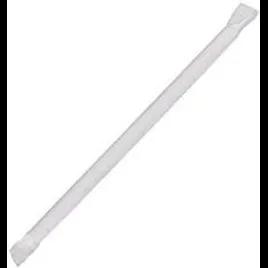 Victoria Bay Giant Straw 7.75 IN Paper White Wrapped 3600/Case