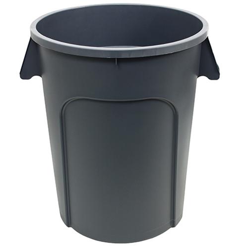 Impact® Trash Can 44 GAL 176 QT Gray Plastic 1/Each