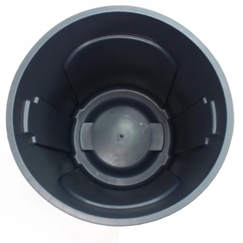 Impact® Trash Can 44 GAL 176 QT Gray Plastic 1/Each