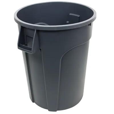 Trash Can 44 GAL 176 QT Gray Plastic 1/Each